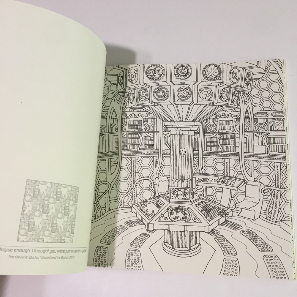 🆕 Doctor Who Coloring Book - Picture 7 of 10